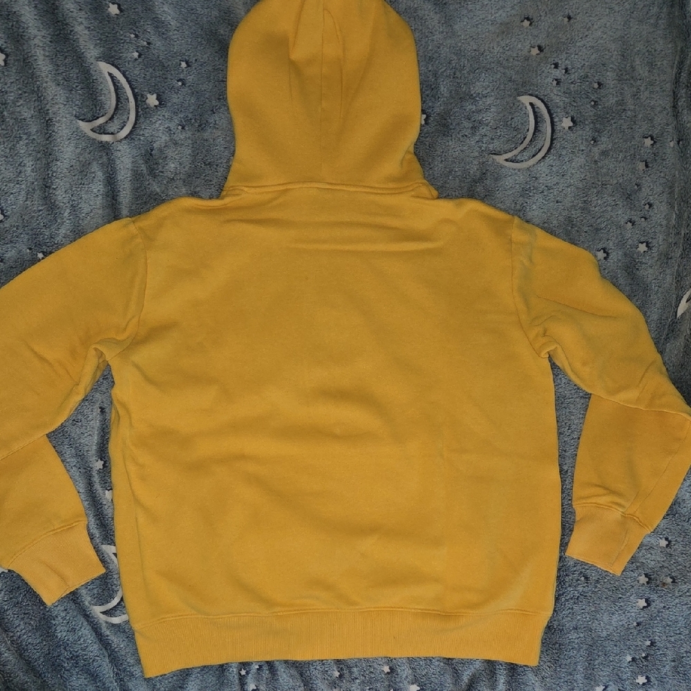 XL Divided Yellow Pringles Hoodie Merch Stoner Skater Whimsy Clowncore Y2k 90s - Picture 3 of 9